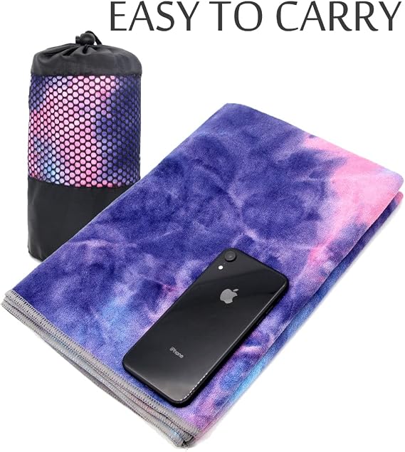 Yoga Towel Purple & Blue | Yoga Towel Purple (Bundle)