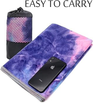 Yoga Towel Purple & Blue | Yoga Towel Purple (Bundle)