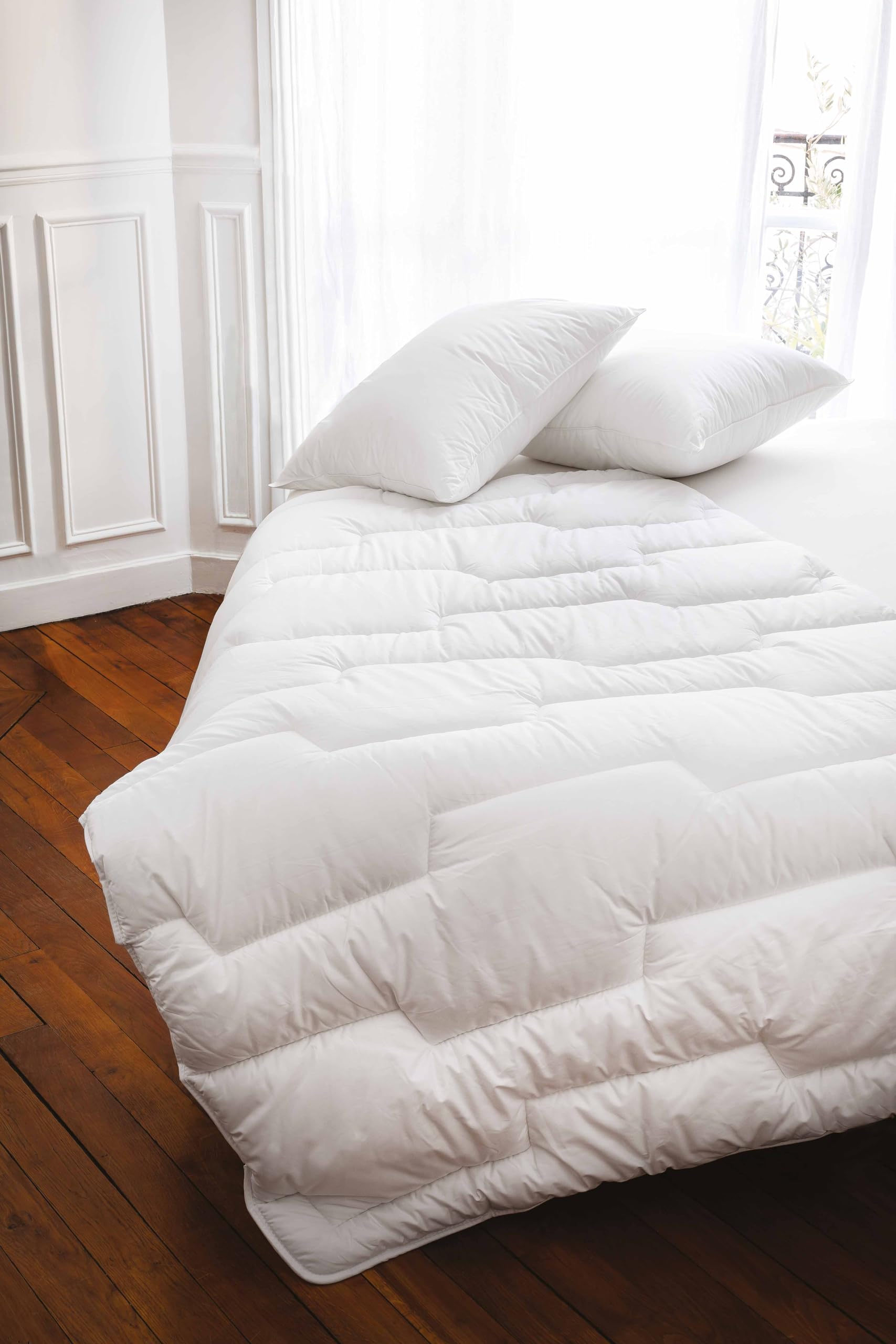 Traversin 90cm Toison d’or Evasion en percale de coton haut de gamme