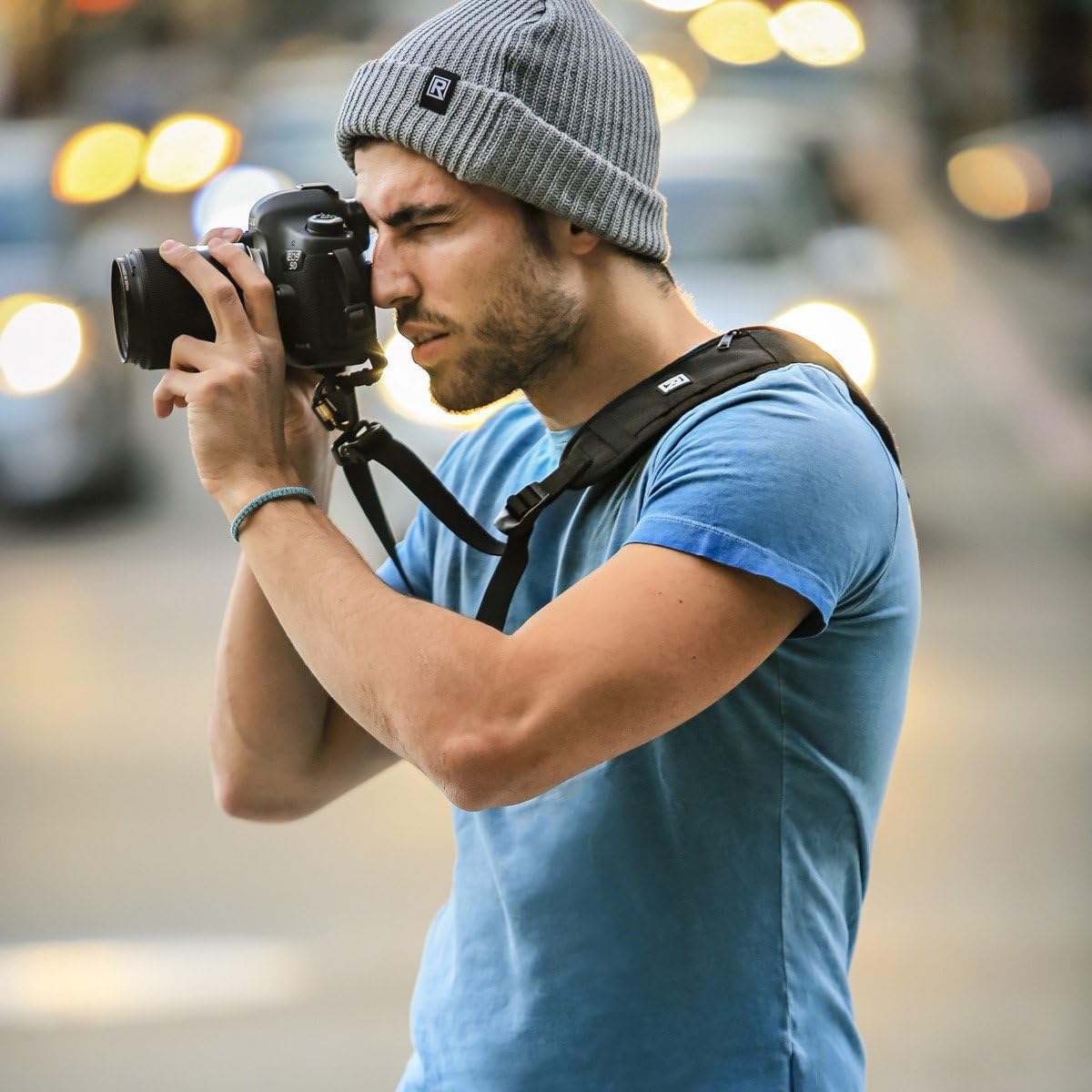 BLACKRAPID RS-4 Retro Classic, Original Camera Sling Design, Strap for DSLR, SLR and Mirrorless Cameras, for Right-Handed and Left-Handed Photographers, with On-The-Fly Sling Length Adjuster - Image 5