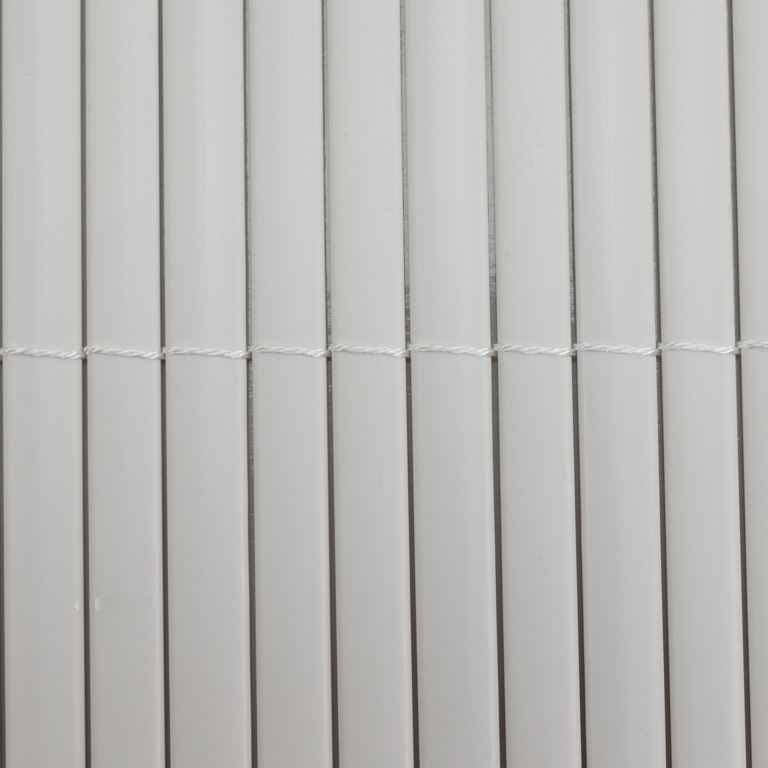 Mugar - Cañizo PVC Doble Cara 1600gr/m² | Valla ocultación | Resistente a Rayos UV | Seto PVC Artificial (1x3m, Verde)