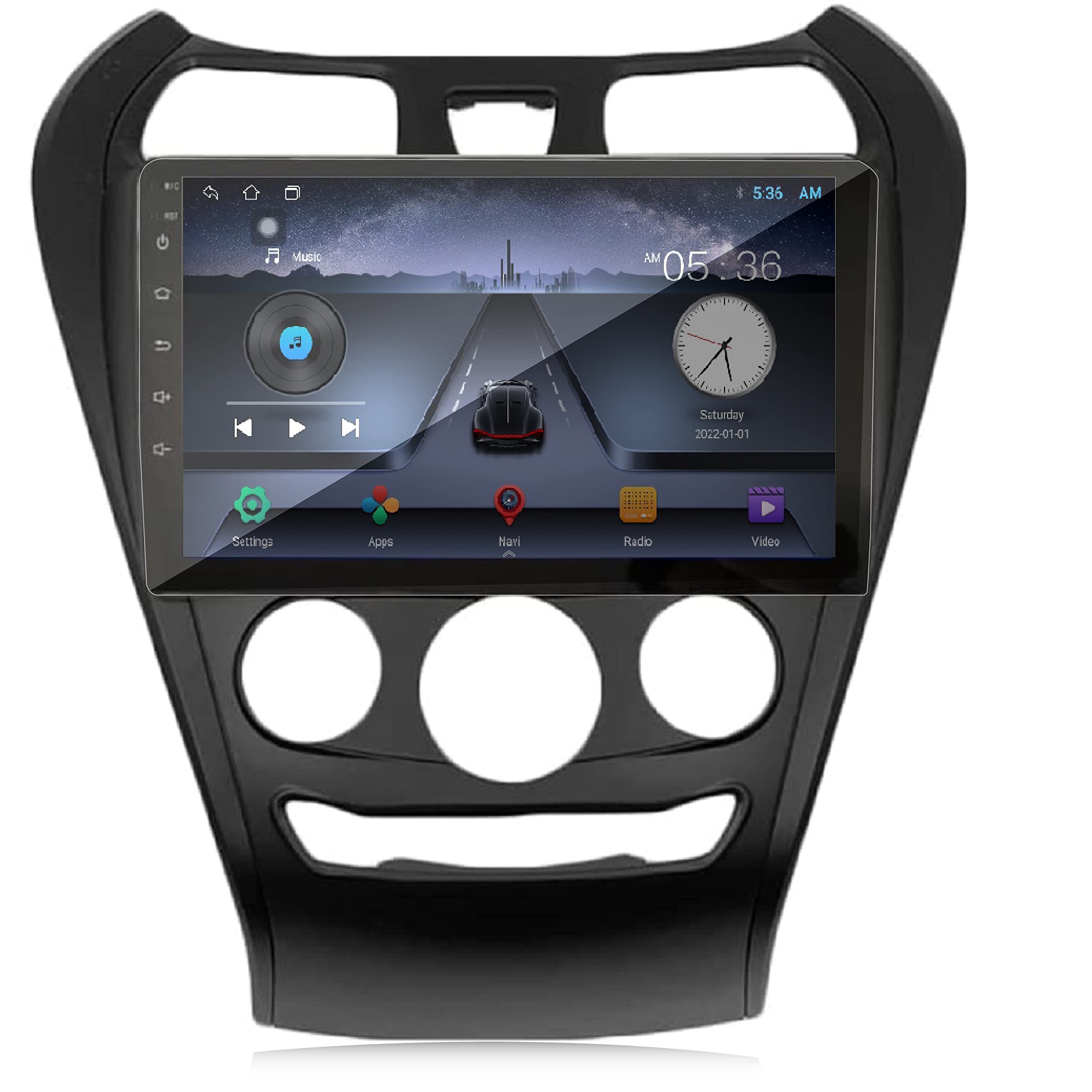 ステレオ TINGKAT 9 Inch Full HD 1280 Touch Screen Player Android 12