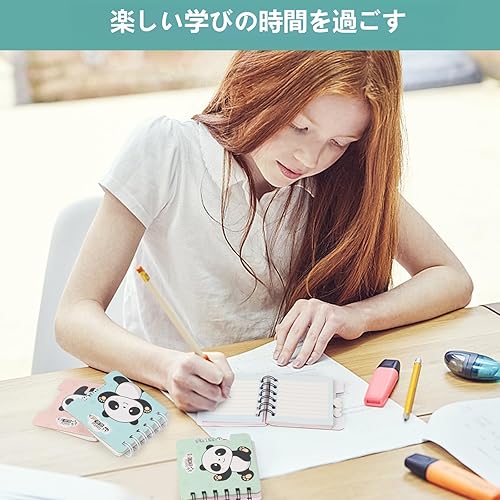 Miniatura 3 de Aifieego Divertido cuaderno de orejas de oso de conejo pequeño oso de peluche kawaii cuaderno de notas de conejo lindo diario de niñas libro de