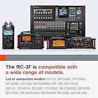 Vista 3 de Tascam RC3F 3-Way Footswitch for Portastudios