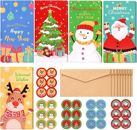 Amazon Nuolux クリスマスカード クリスマス メッセージカード 手紙 お祝い 感謝祭 挨拶状 結婚式 記念日 封筒付 ステッカー付き 30枚セット 挨拶状封筒 文房具 オフィス用品 Amazon Nuolux クリスマスカード クリスマス メッセージカード 手紙 お祝い 感謝祭 挨拶状 結婚式 記念日 封筒付 ステッカー付き 30枚セット 挨拶状封筒 文房具 オフィス用品