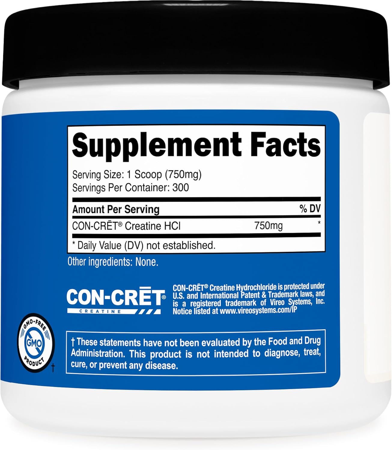 Nutricost Creatine HCl Powder (8 OZ) - Made with CON-CRET Creatine, 300 Servings - Image 5