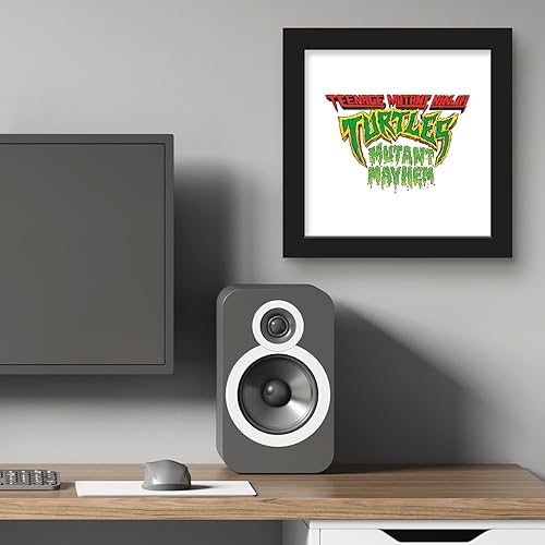 Miniatura 5 de Trends International Gallery Pops Nickelodeon Teenage Mutant Ninja Turtles Mutant Mayhem - Póster de pared con logotipo, 12 x 12 pulgadas, versión