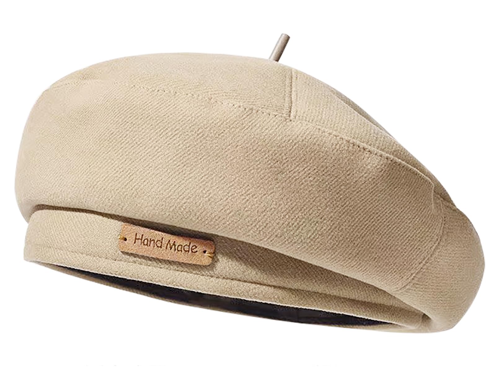 MESU Béret Femme Newspaper Kids Cap Classique Hiver Béret Peintre Chapeau