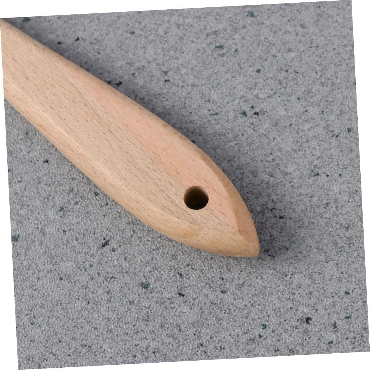 LALAFINA 3pcs Wooden Handle Paint Scrapper Paint Palette Scraper Putty Knife for Artists