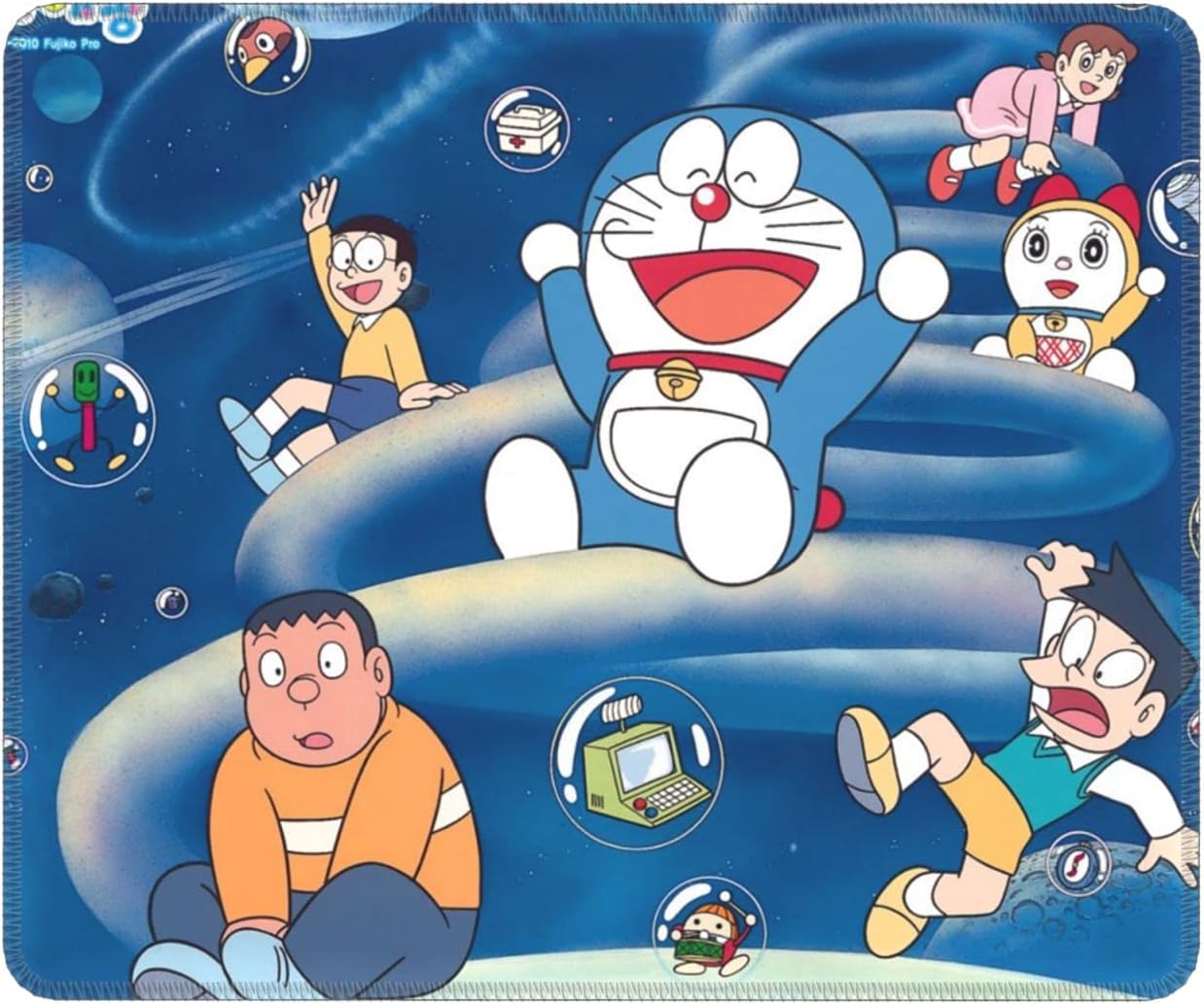 Amazon ドラえもん アニメコミックとゲーミングマウスパッド Doraemon 大型防水滑り止め耐久性テーブルマットpcノートブックコンピューターデスクトップオフィスホームオプティカルマウスパッド 21x26cm Hangji マウスパッド 通販