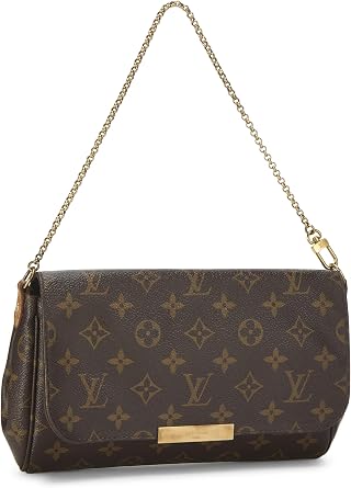 Pre-loved Monogram Canvas Favorite MM, Brown