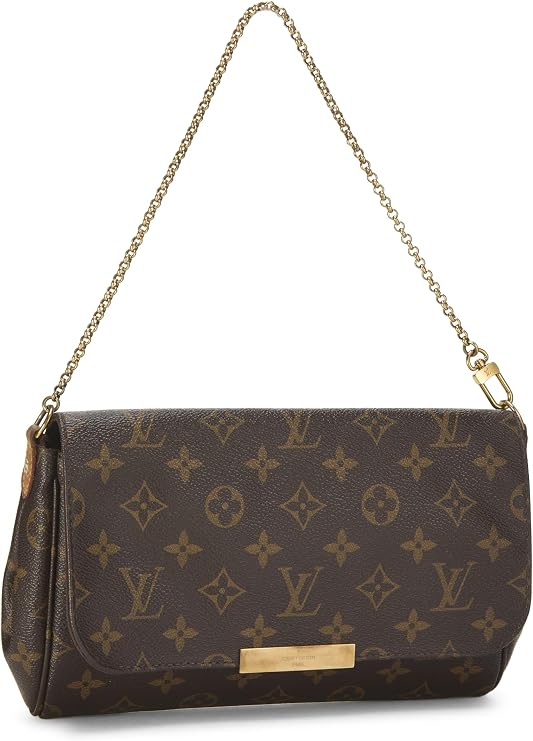 Pre-loved Monogram Canvas Favorite MM, Brown