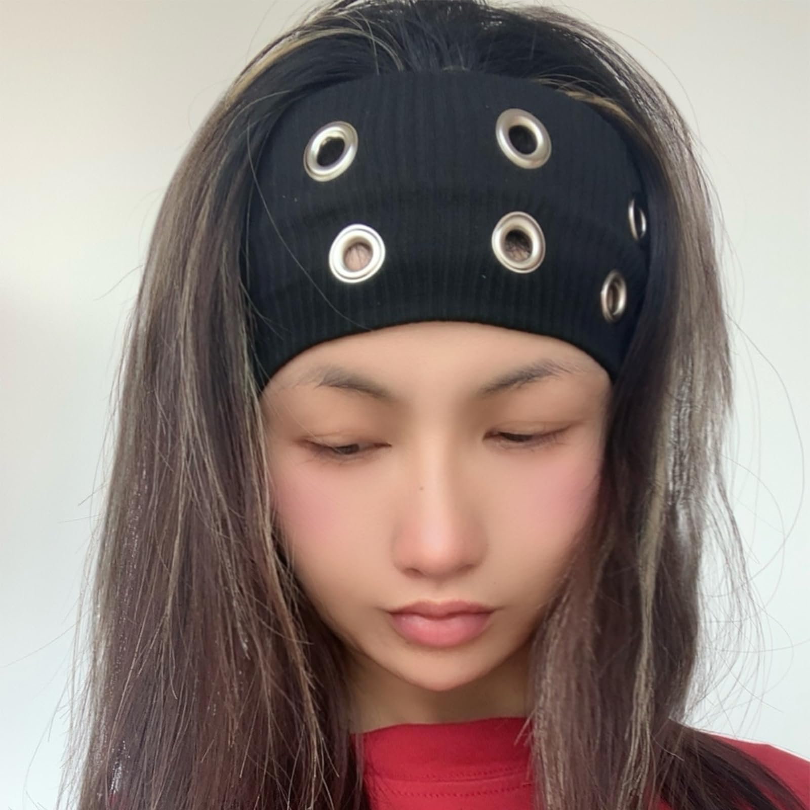 使い古したヘアバンド Amazon.co.jp: 伸縮性のあるワイドヘッドバンド クラシカルパンク