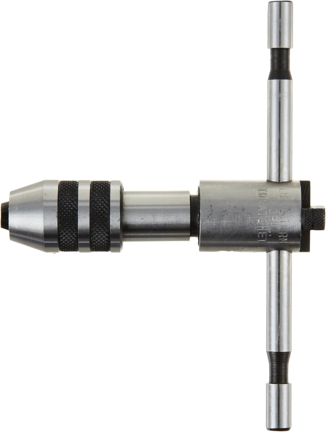 Drill America DWTD Series Qualtech Ratcheting THandle Tap Wrench Black