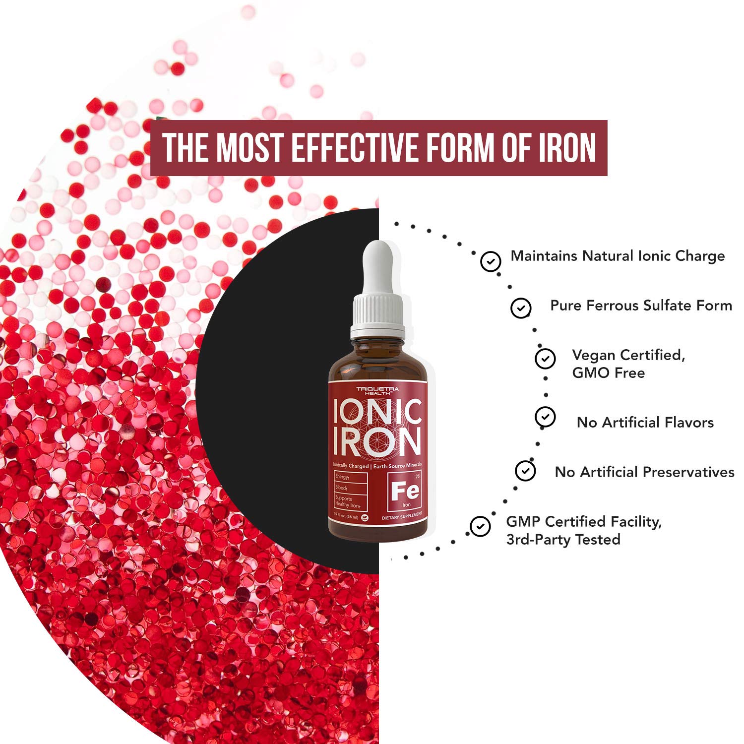 Ionic Liquid Iron Supplement (236 Servings) Highest Absorption Rate