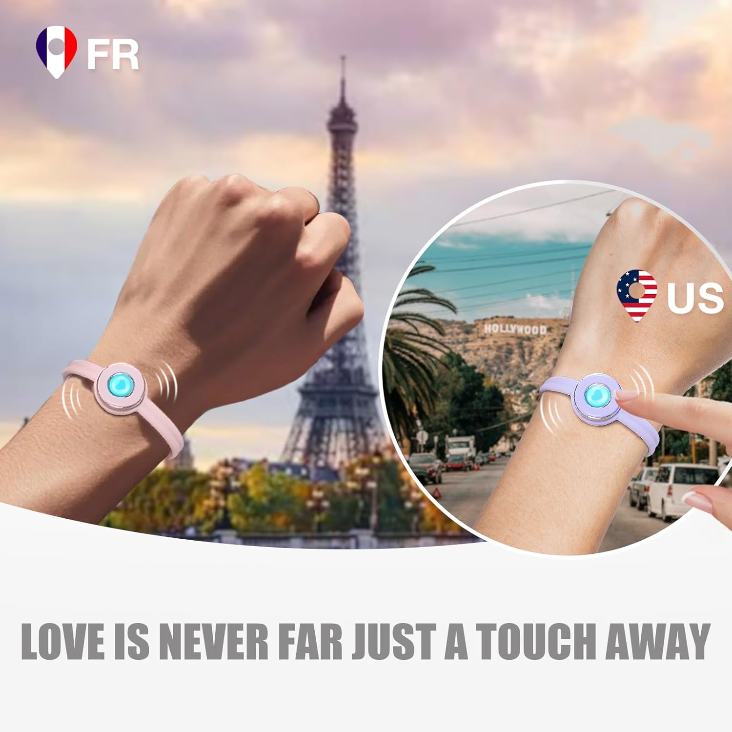 Long Distance Touch Bracelets, Light up Vibration Nigeria Ubuy
