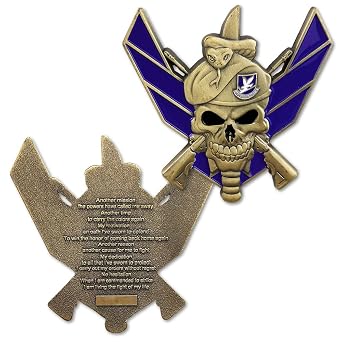 US Air Force Challenge Coin Defensor Fortis Military Coin