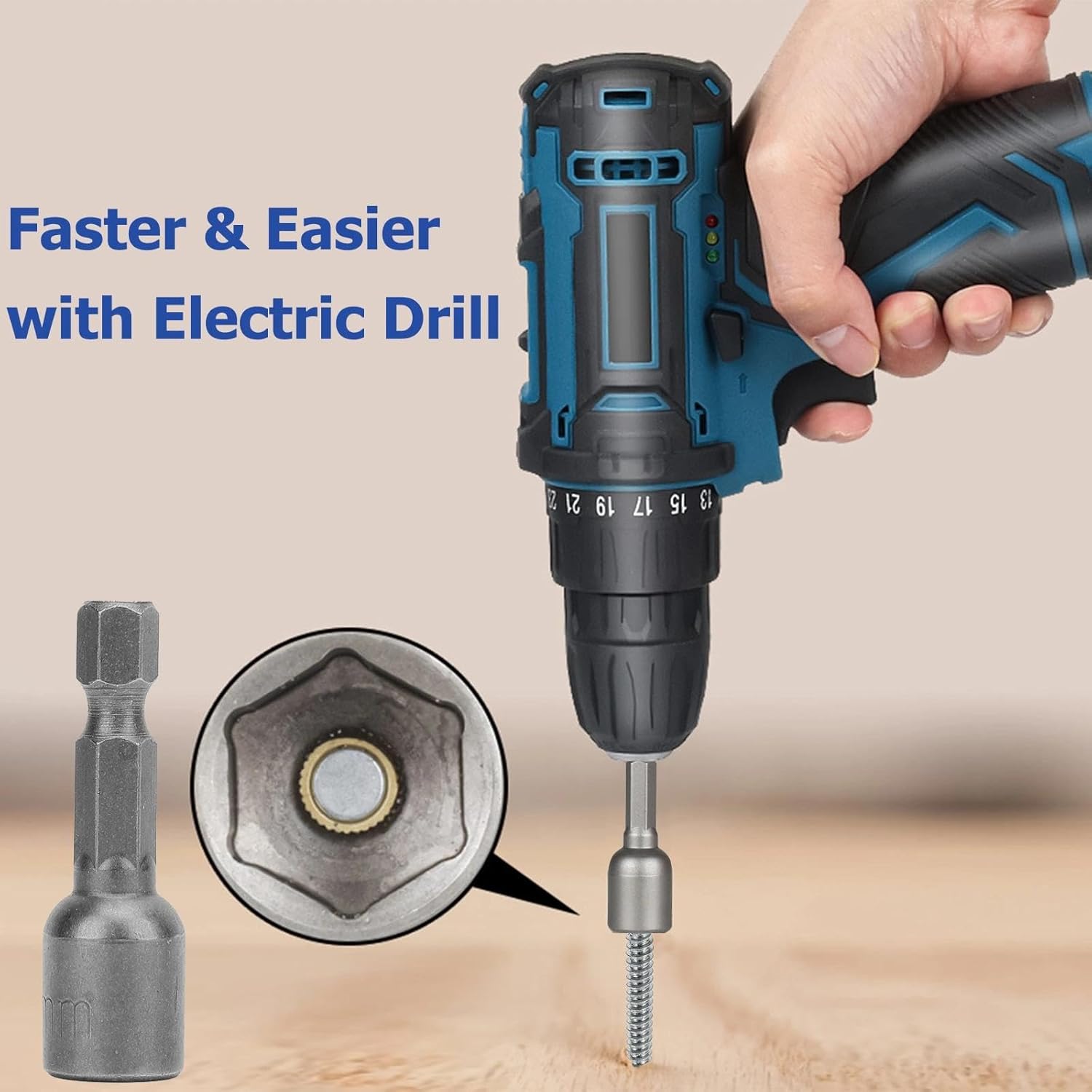 304 Stainless Steel Fence Staples for Wire Fencing, Fence Nails for Softwood, Reusable Fence Fasteners for Wire Mesh & Woven Fencing, Easy Install with Power Drill 200Pcs