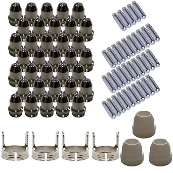 Lotos Plasma Cutter Consumables Sets for Brown Color LTP5000D and Brown Color LTPDC2000D