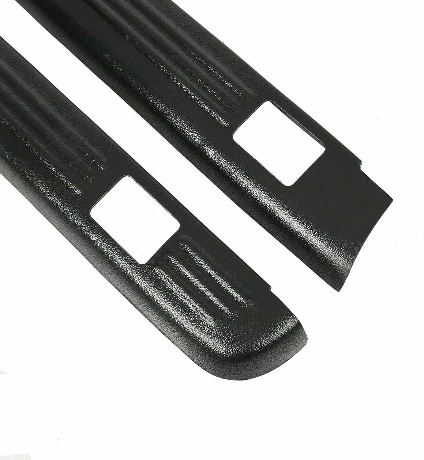 Black Bed Rail Caps for Chevy Silverado/GMC Sierra 6'6" Bed 1999-2006 7201151