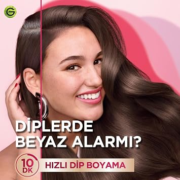 Garnier Color Shampoo Retouch Şampuan Kolaylığında Dip Boyası, Kahve 4.0