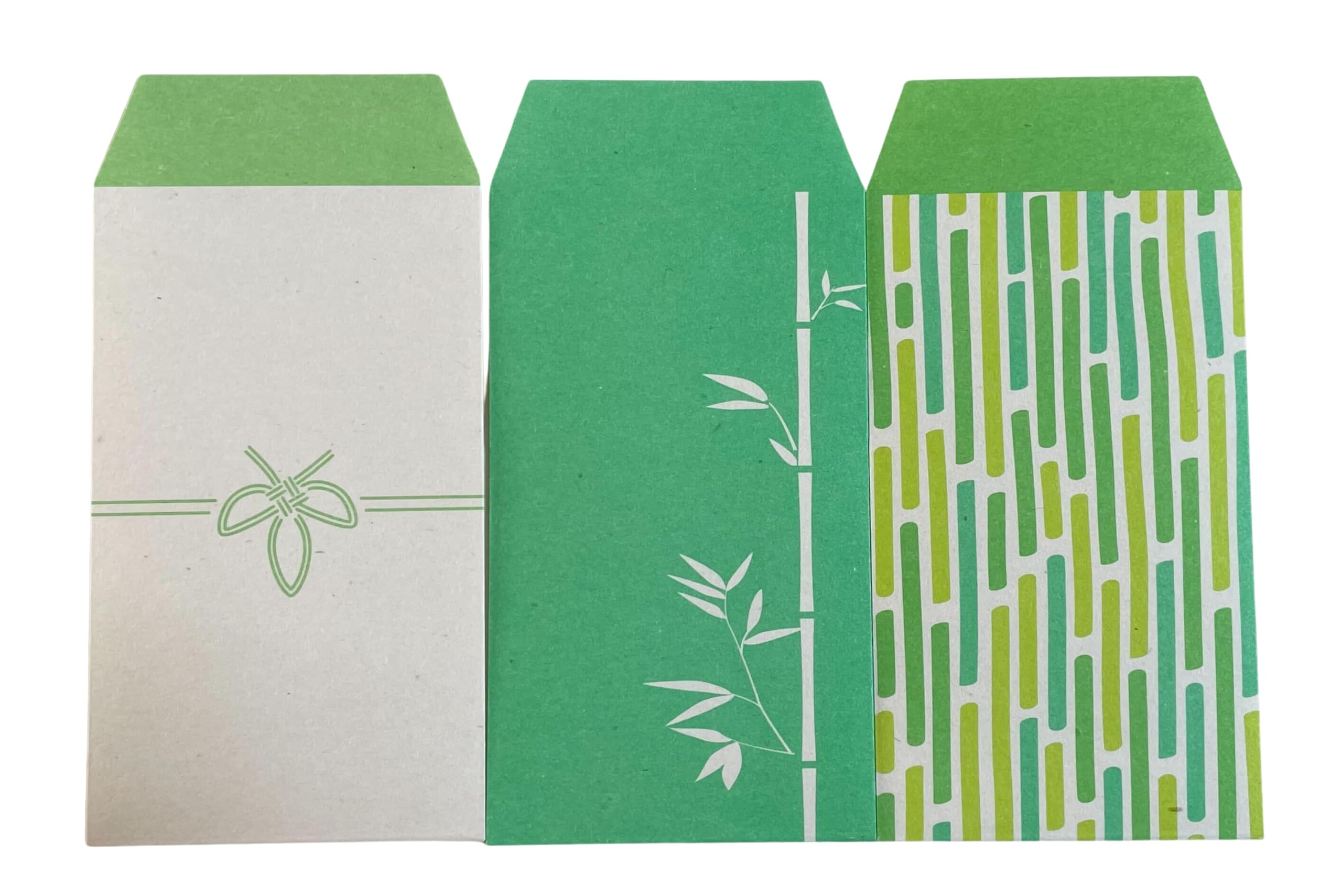 Mino Washi Bamboo Gift Bags, Set of 9