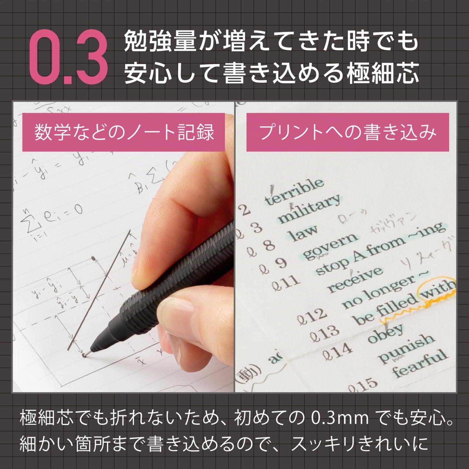 Pentel Portamine ORENZ NERO 0.3mm PP3003-A