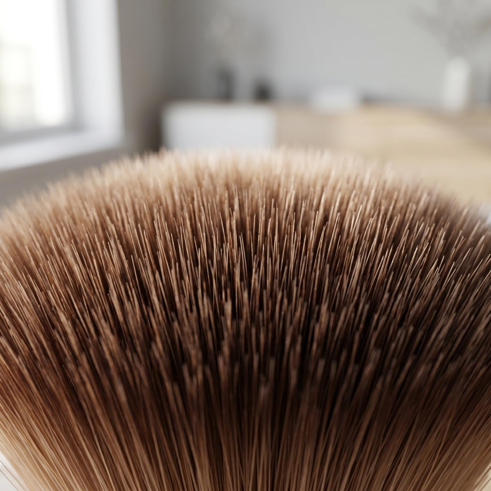 Lurrose Antistatische Reinigungsbürste mit Holzgriff – Superweicher Staubpinsel für Schallplatten, Vinyl, Tastatur, PC, Laptop & Kameraobjektiv – Kratzfreie Reinigung (Griff-Farbe Zufällig)