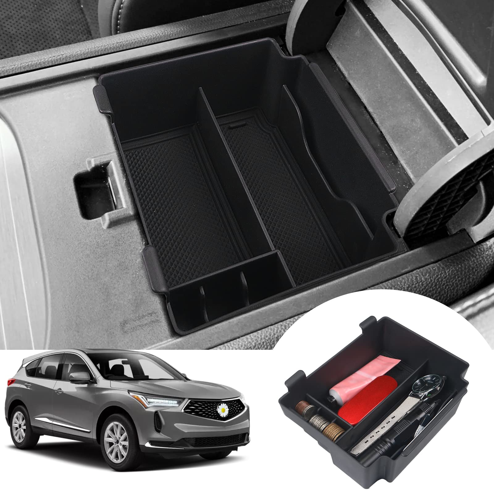 Buy SHAOHAO for 2022 2023 Acura RDX Console Organizer 2022 2023 RDX