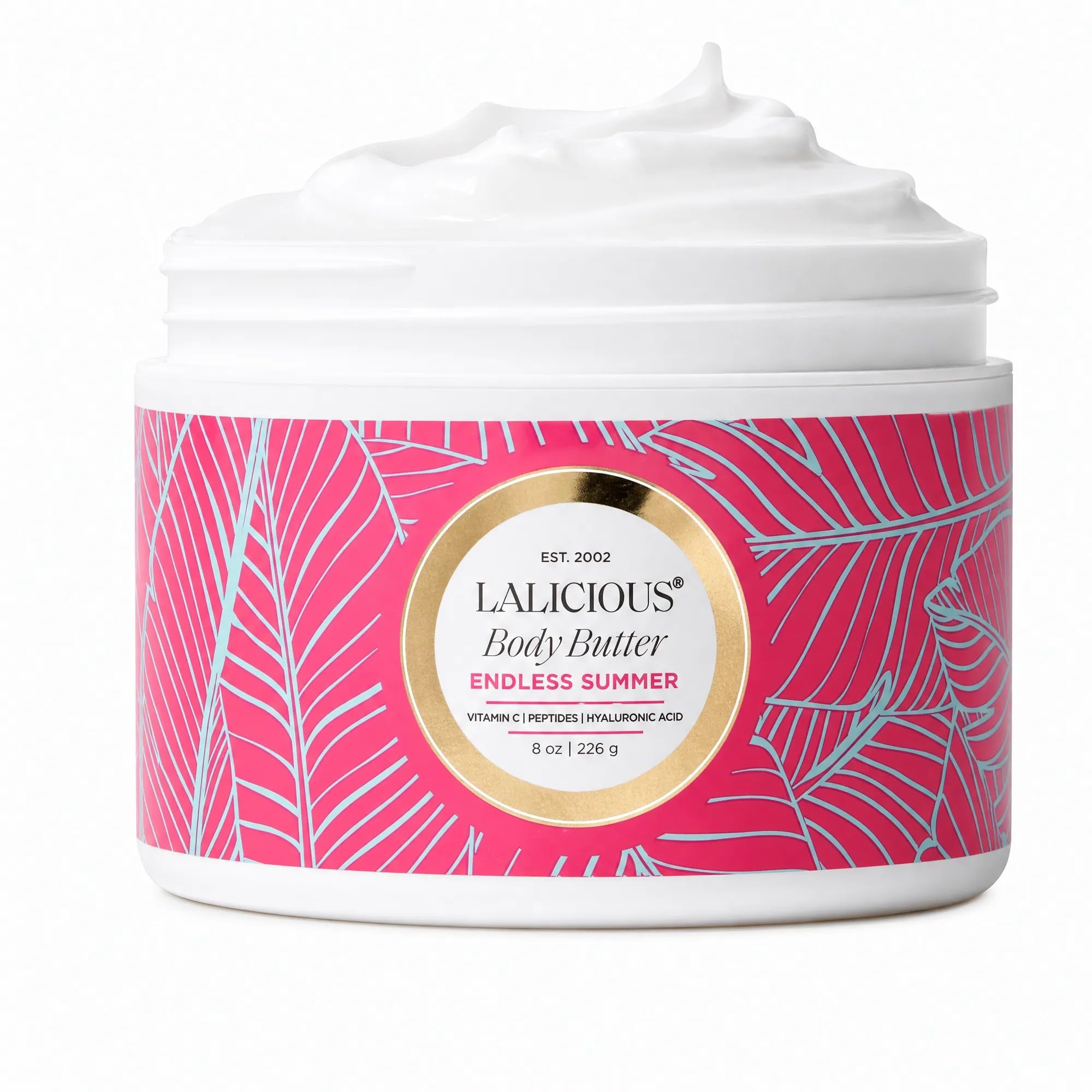 LaLicious Endless Summer Body Mantequilla – Hidratante corporal – Sin parabenos (8 oz)