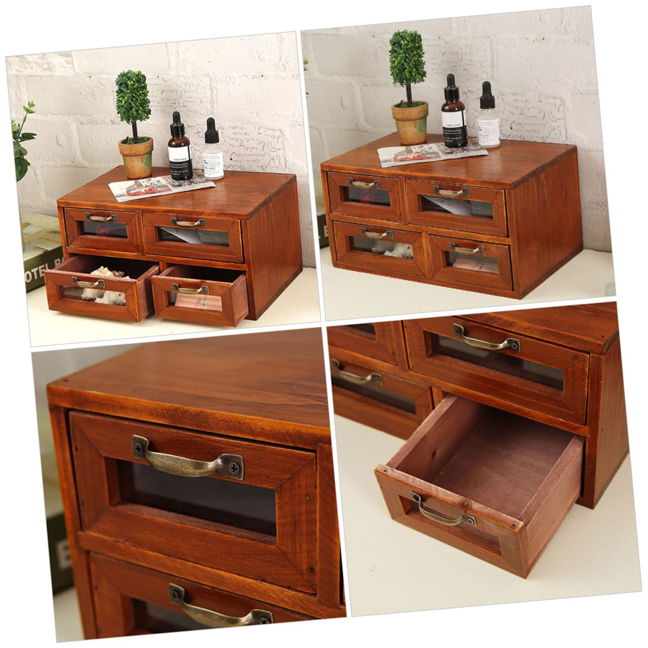 Holz Schubladenbox Für Büro Schreibtisch Organizer Mit Aufbewahrungsbox Aus Holz Kleine Organizer Für Arbeitsplatten