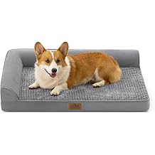 COSY KISS Orthopedic Dog Bed, Pet BedS for Dogs,with Waterproof Lining Anti-Slip, Washable