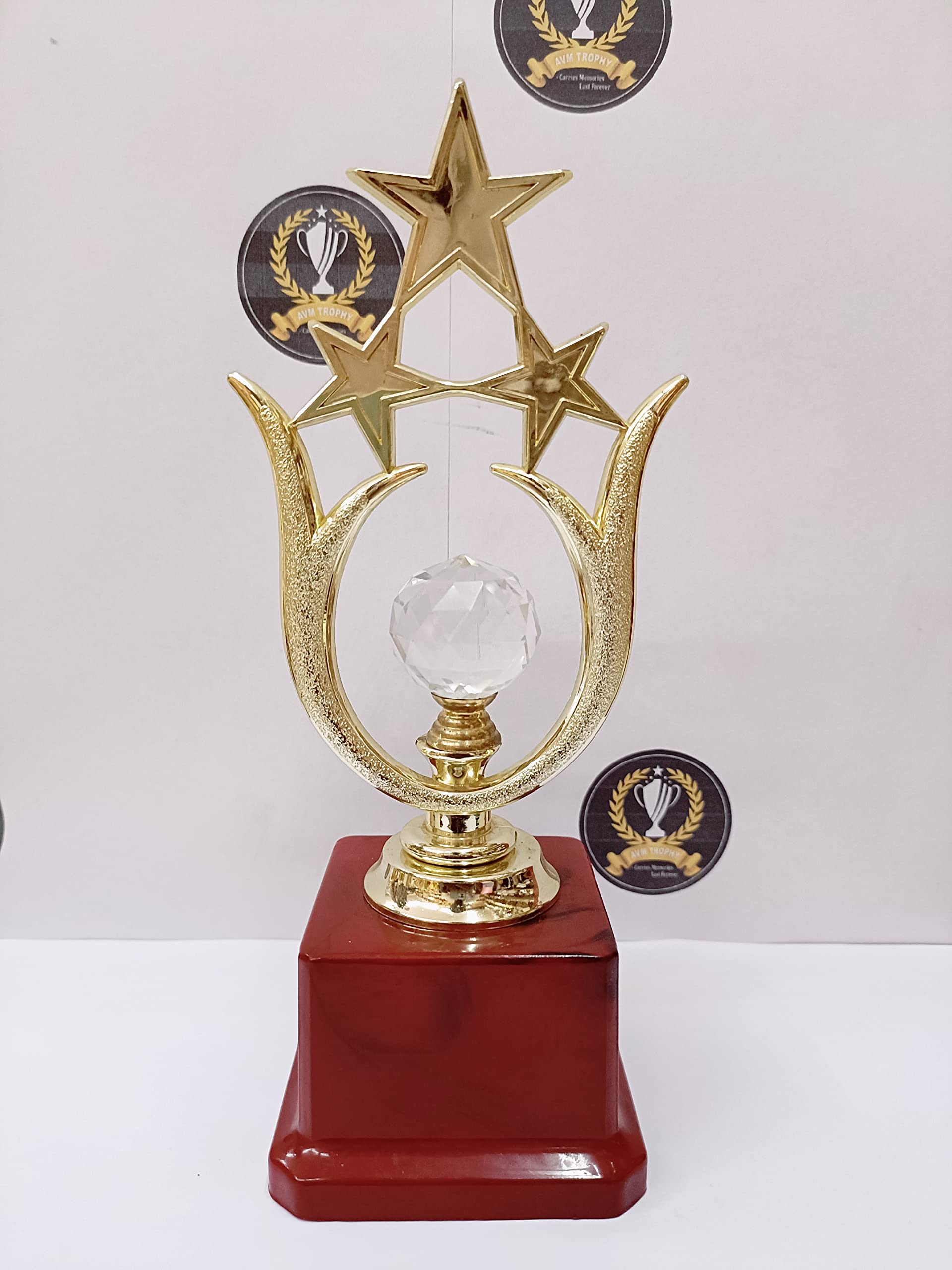 Trophy Golden Fiber 3 Stars Diamond Cup (B09YQGTVC5) Amazon Price History, Amazon Price Tracker