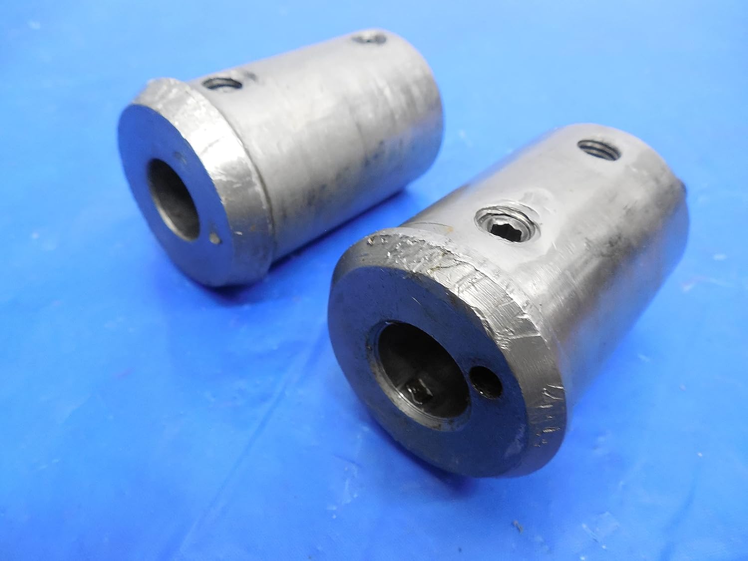 2 PCS 5/8" I.D. X 1 1/2" O.D. CNC Lathe Boring BAR BUSHINGS M8 X 1.25 Set Screws - JH1397MENPCA