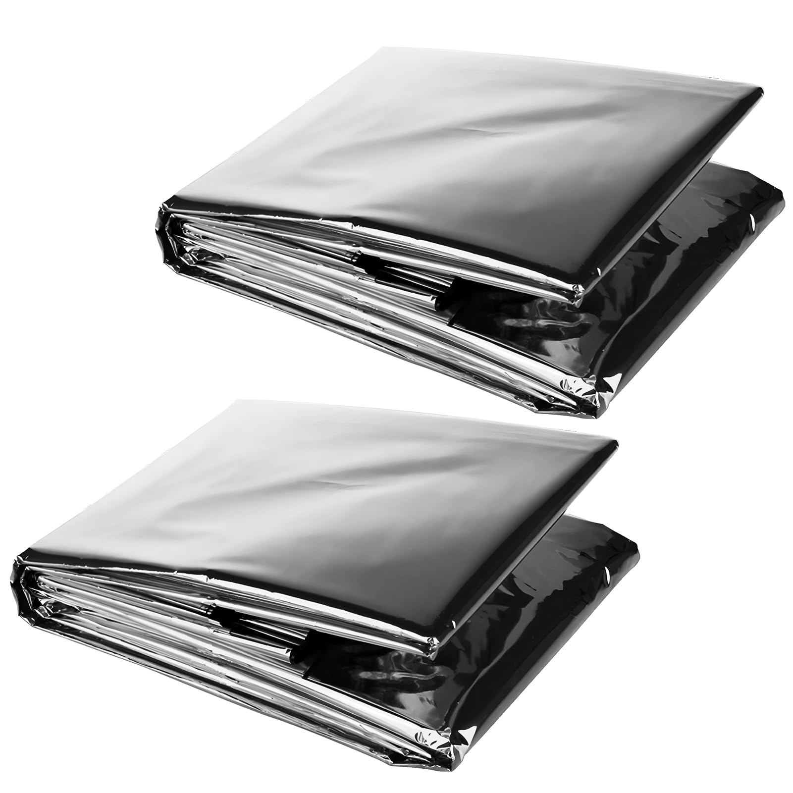2 pellicole riflettenti per piante, 210 x 130 cm, argento riflettente, pellicola in PETP, resistente al calore, pellicola per serra, resistente ai raggi UV, per giardino, serra, luce