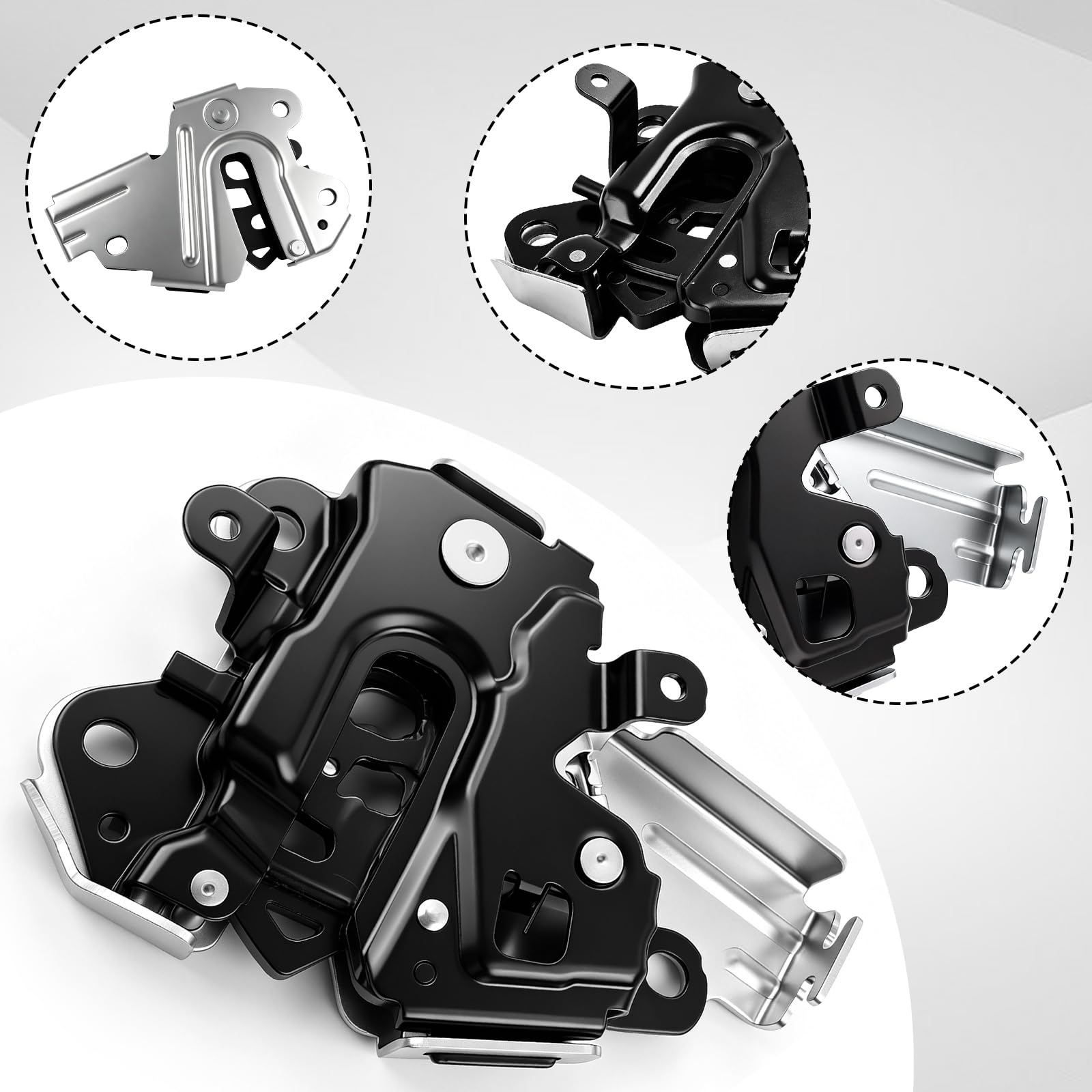 Hintere Sitzverriegelung aus Passend für Honda CR-V 2012-2017, Ersatz für OEM 82620-T0A-A02 & 82220-T0A-A02, Links/Rechts, Schraubbefestigung