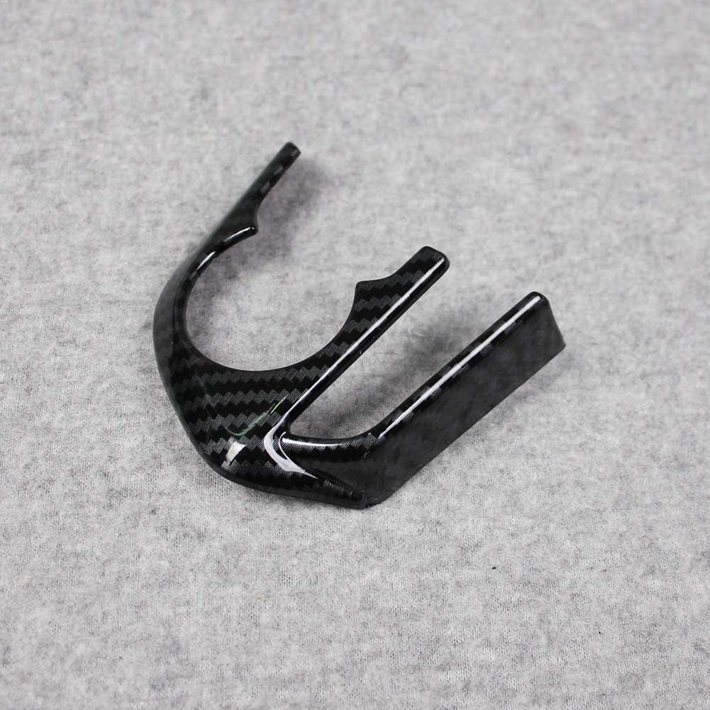 for Toyota RAV4 2019 2020 2021 2022 2023 2024 2025 Wheel Steering Trim Panel Cover Trims ABS Carbon Fiber Pattern