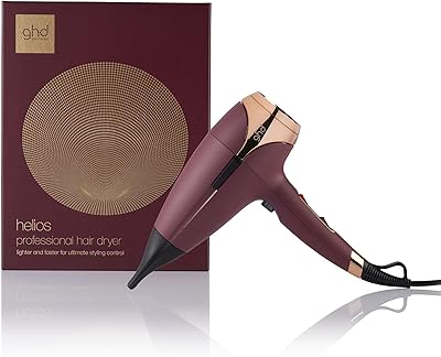 ghd helios Professioneller Haartrockner: Ultra schnelles & präzises Styling, 120 km/h Luftstrom, besonders leise, leichtgewichtig, für alle Haartypen