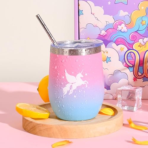 Miniatura 4 de Healemo Regalo de unicornios para niñas  Caja de regalo de cumpleaños para niñas y niñas pequeñas de 3, 4, 5, 6, 7, 8, 9, 10, 11, 12 años, juguetes