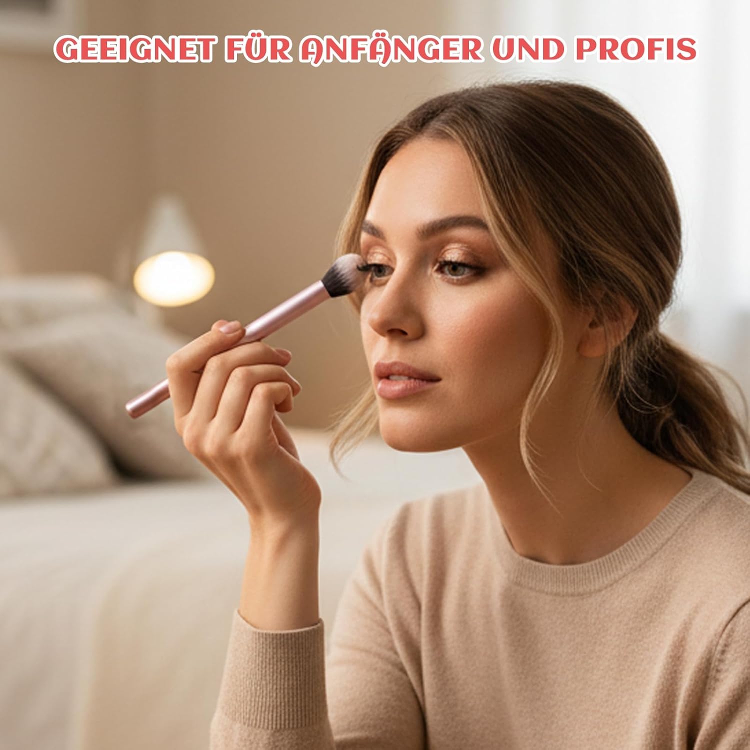 Real Techniques Lot de 8 pinceaux de maquillage professionnels Idéal pour le maquillage du visage et les débutants