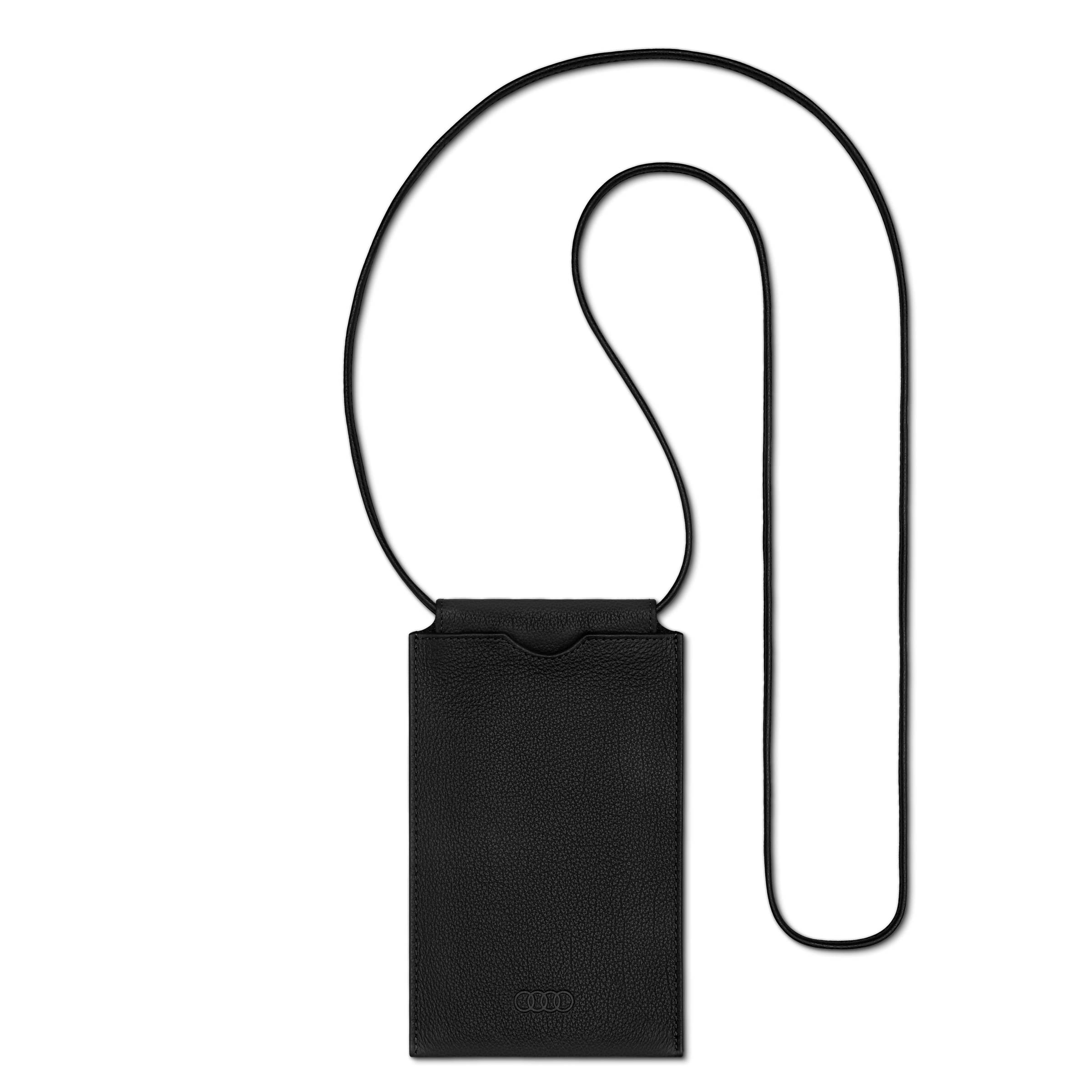 Audi 3152101410 etui na smartfon, skórzane etui na telefon komórkowy, czarne