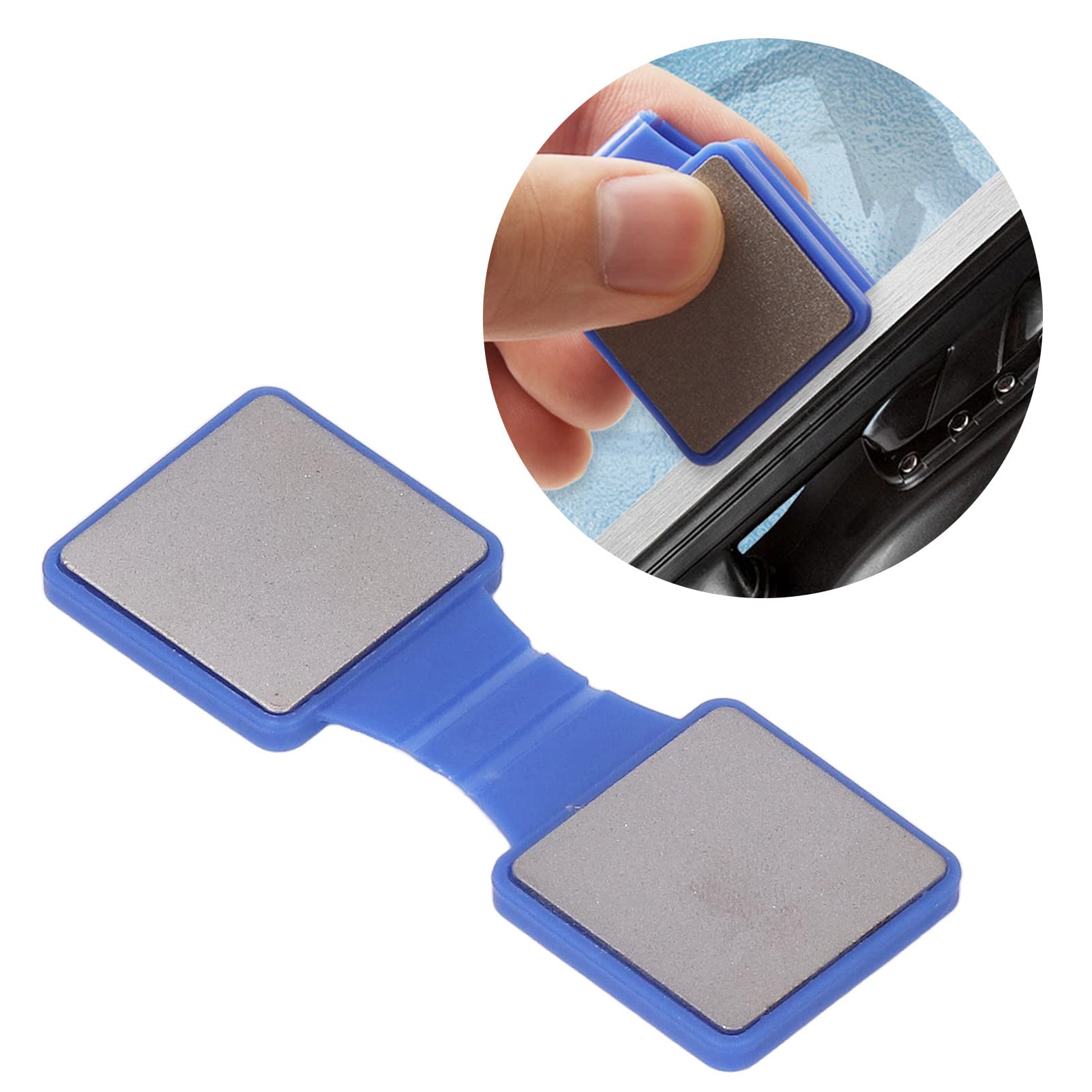 Affûteur De Patins à Glace 2 Pièces – Lame En Céramique Et Pierre à Aiguiser, Portable – Pour Hockey, Artistique Et Loisir