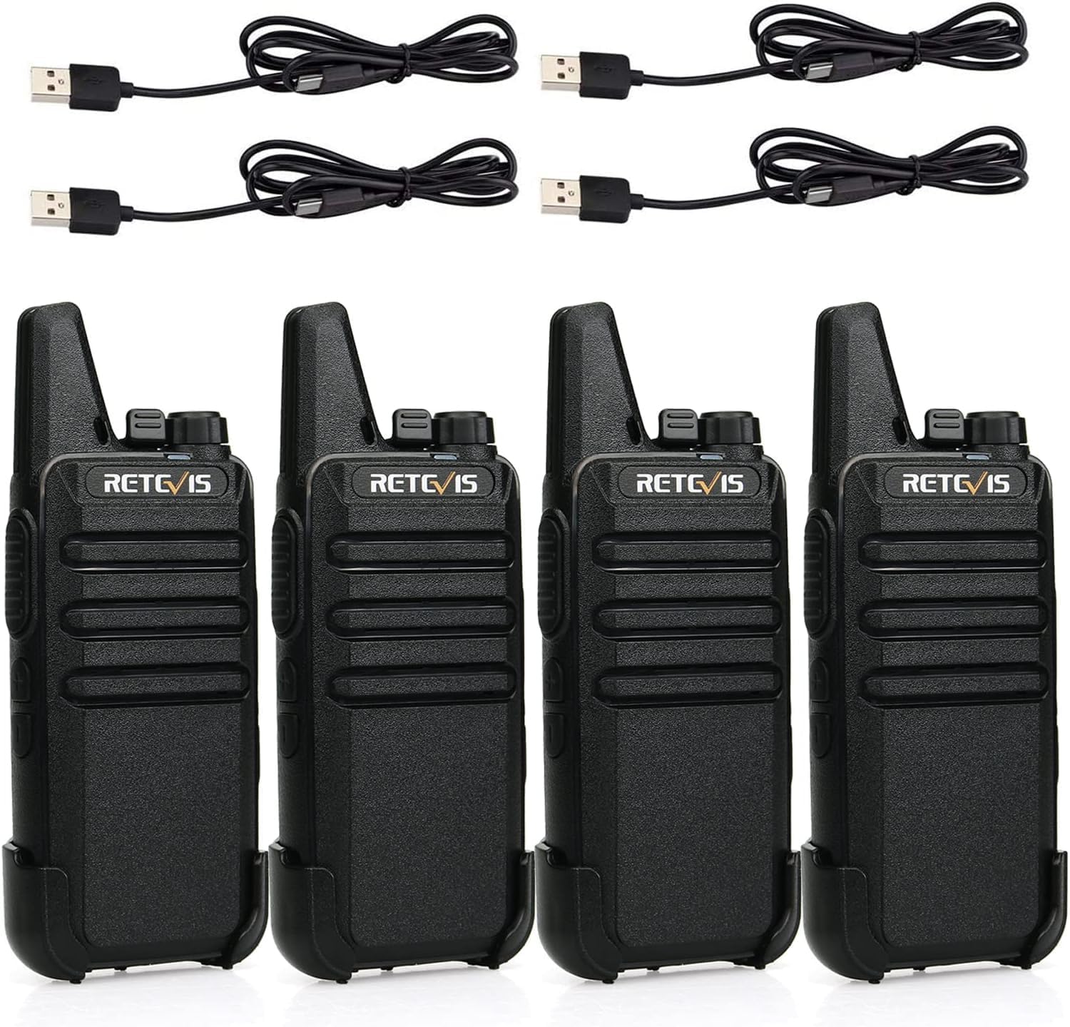 Retevis RB639P Walkie Talkies For Adults, Wireless Two Way Radio With Earpieces, Copact VOX - View #7