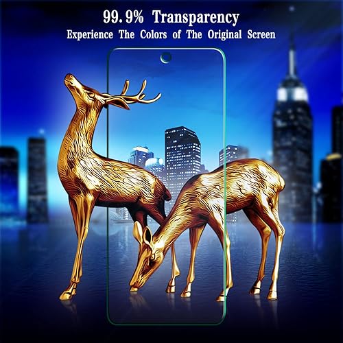 Miniatura 3 de MAYtobe Paquete de 2 protectores de pantalla de vidrio templado diseñados para Motorola Moto G Power 2022, antiarañazos, sin burbujas