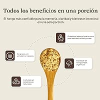 Vista 8 de Lions Mane Mushroom Cognition (120 cápsulas) Cápsulas de extracto de hongo de melena de león Suplemento para el cerebro, vitaminas cerebrales
