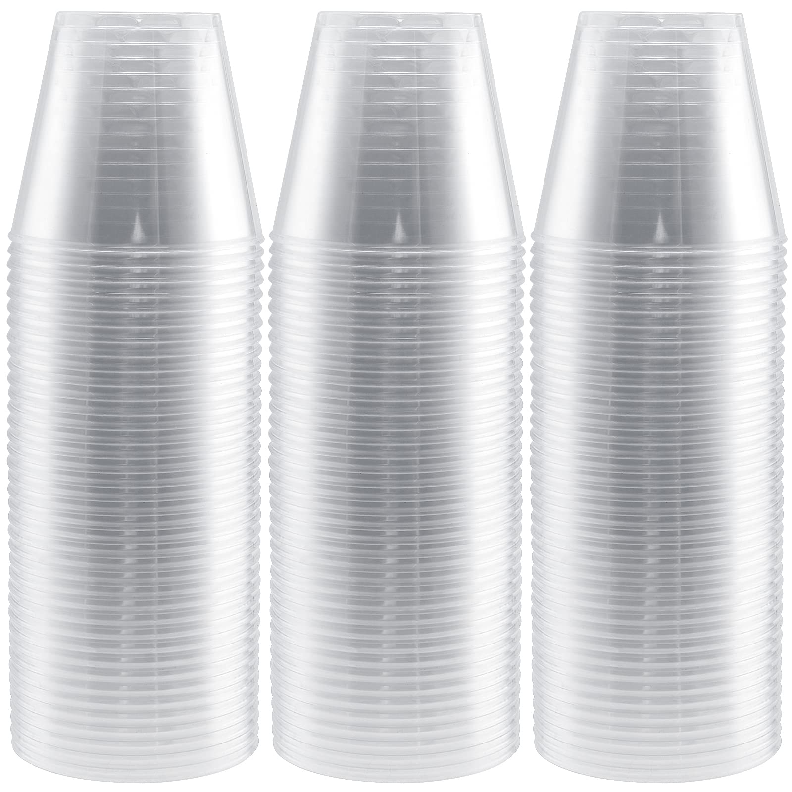 Buy ZEONHAK 120 Pack 5 OZ Clear Plastic Shot Glasses, Disposable