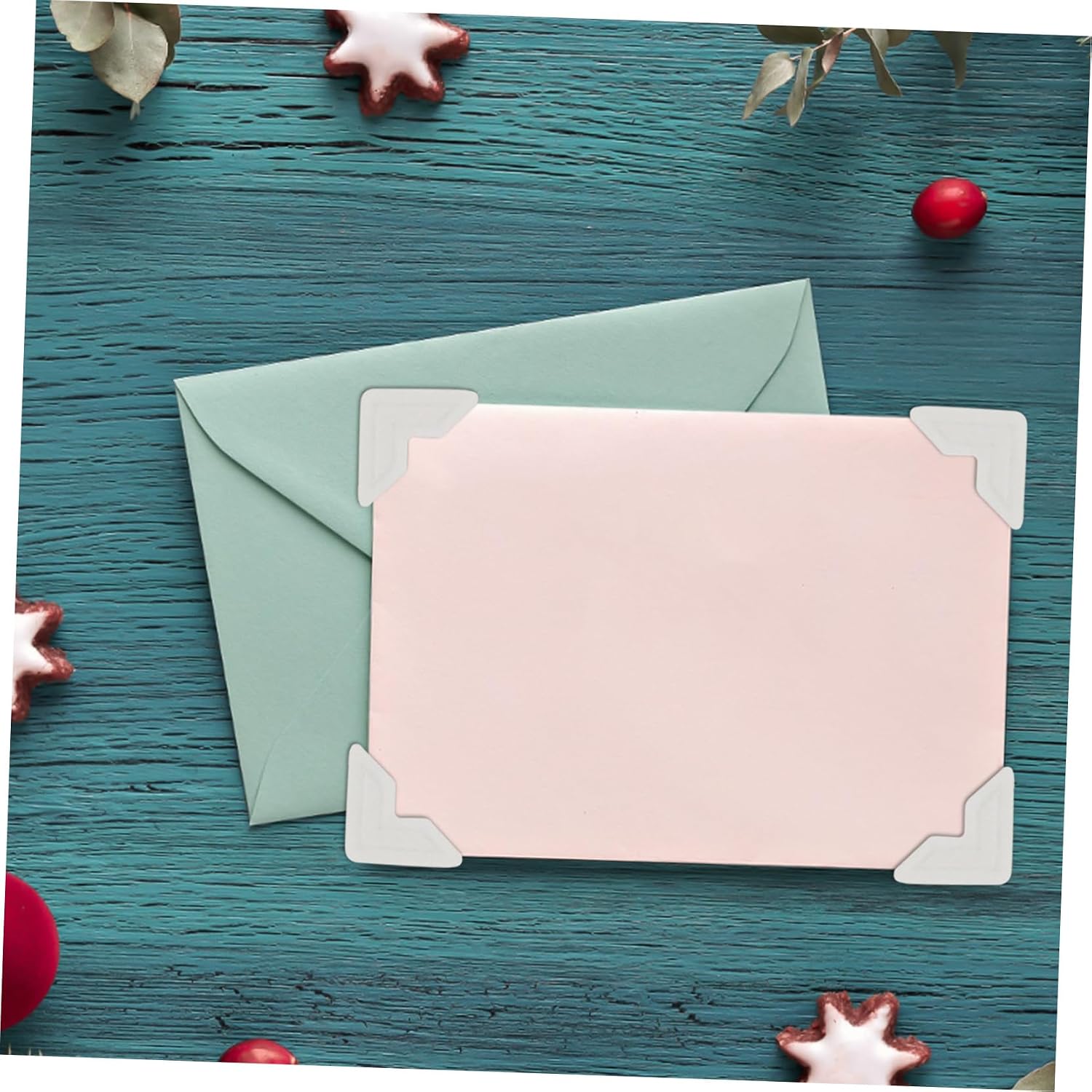 DIYEAH 10sheets Scrapbook Accessories Photo Album Corner Stickers Self-Adhesive Photo Mounting Tabs Picture Corner Stickers Book Edge Protector Versatile DIY Craft
