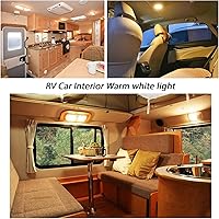 Vista 6 de Bombilla LED 1156 de luz de marcha atrás, 1141 1003 7506 BA15S, utilizada para luces de respaldo de camión, luces de estacionamiento traseras, luz