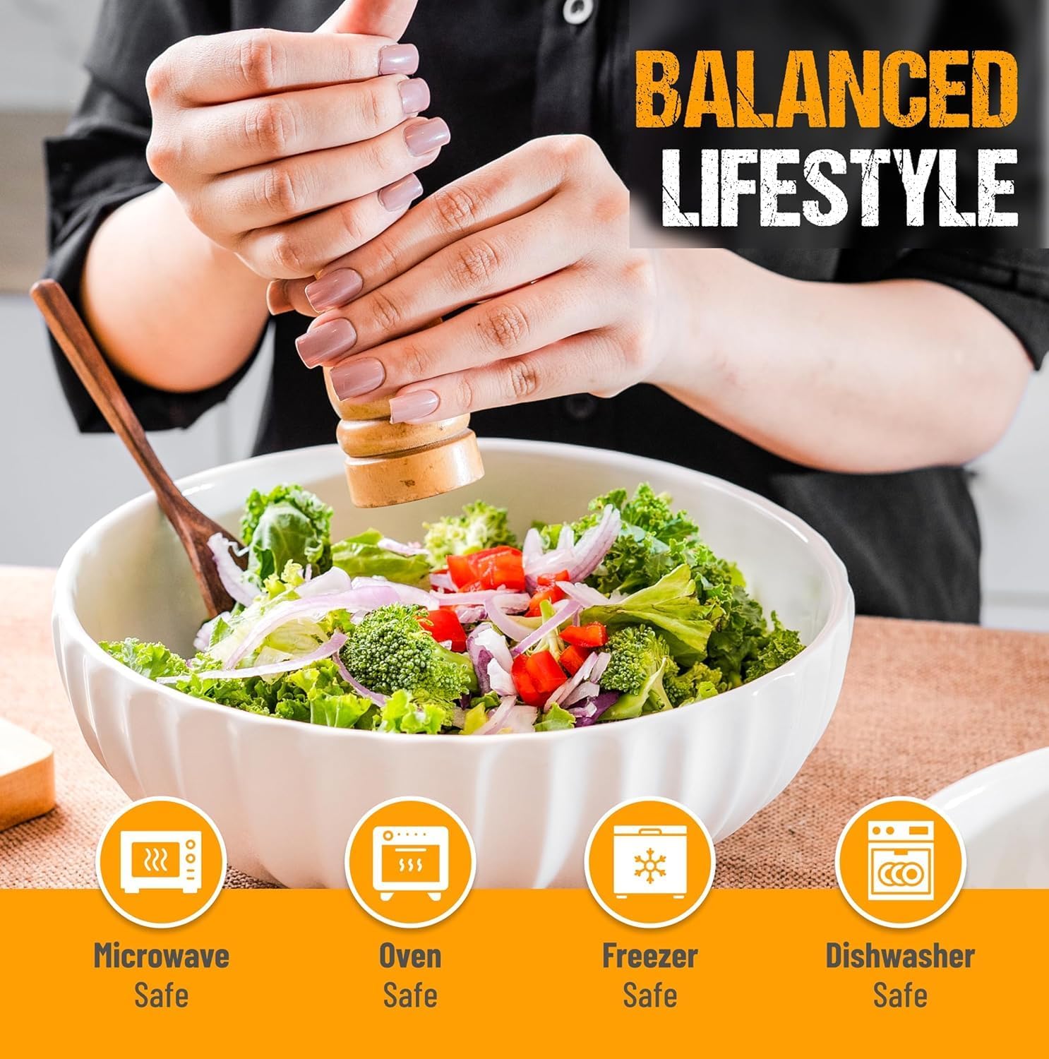 White Serving Bowls For Entertaining inch) Jamaica Ubuy