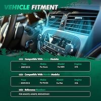 Vista 2 de SCITOO Actuador de puerta de mezcla de calentador HVAC compatible con Acura MDX 2007-2013, para Honda Pilot 2009-2015, Sport Utility, auxiliar